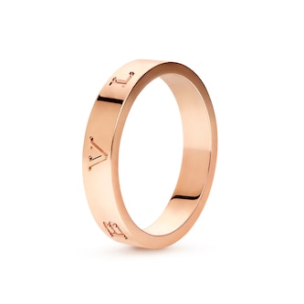 Bvlgari Jewelry 18k Rose Gold Bvlgari Bvlgari Band Size 7.75