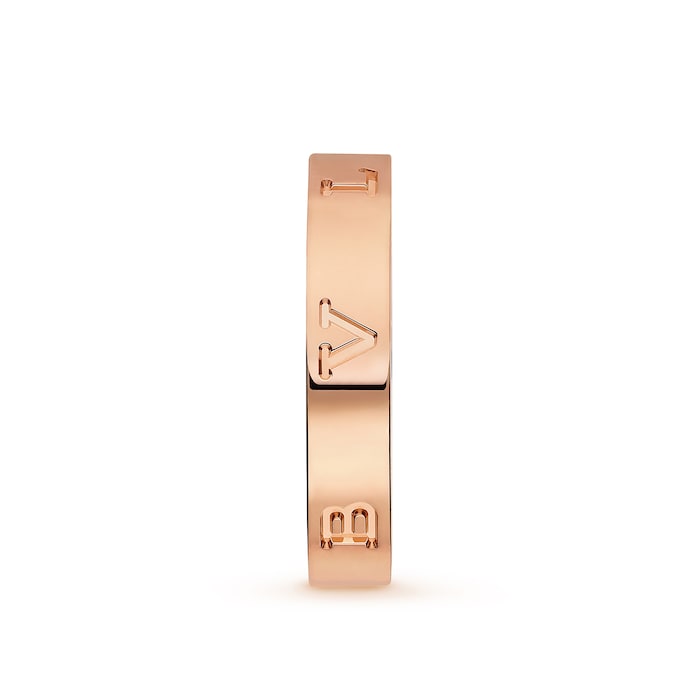 Bvlgari Jewelry 18k Rose Gold Bvlgari Bvlgari Band Size 9.75