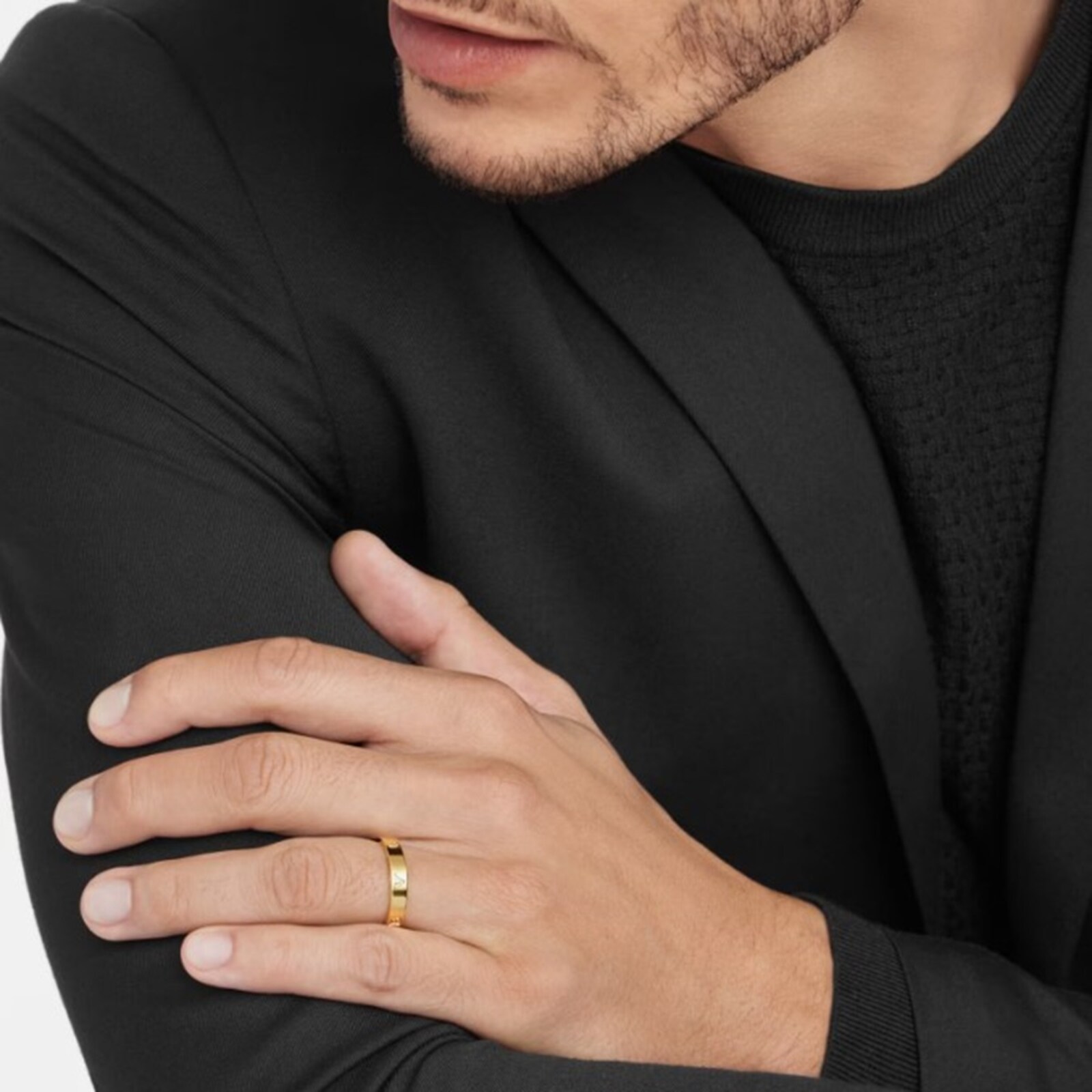 Bvlgari Jewelry 18k Yellow Gold Bvlgari Bvlgari Band Size 11.25