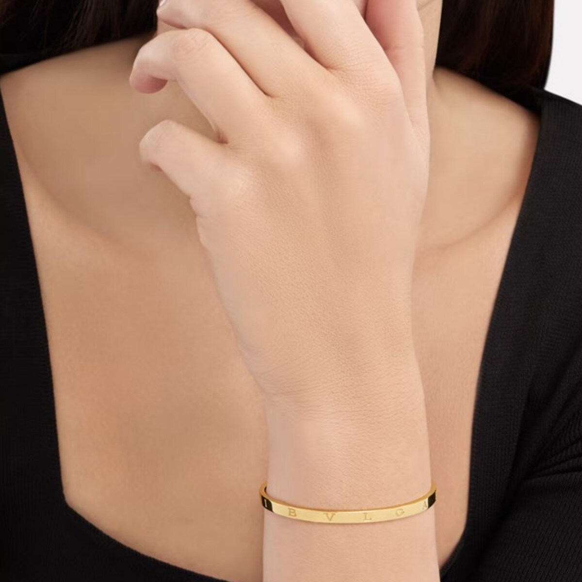 Bvlgari gold deals bangle