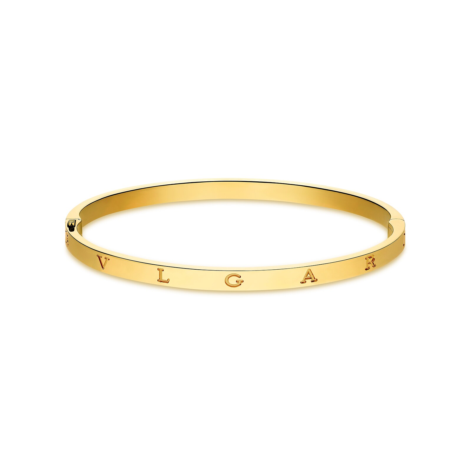 Bvlgari Jewelry 18k Yellow Gold Bvlgari Bvlgari Bangle Size M/L