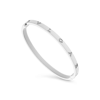 Bvlgari Jewelry 18k White Gold Bvlgari Bvlgari Bangle Size M/L