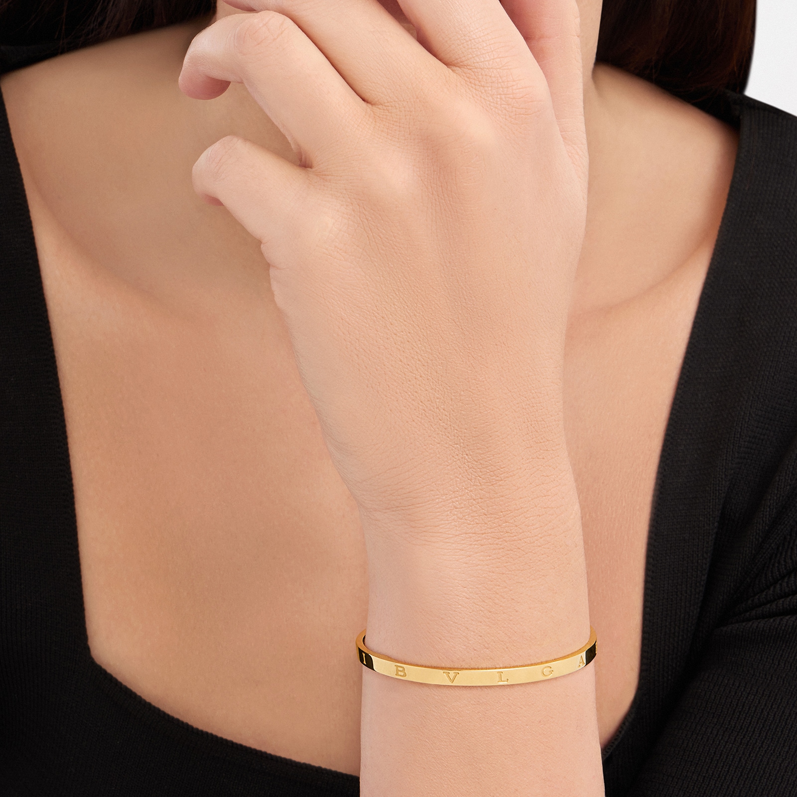 Bvlgari Jewelry 18K Yellow Gold B.zero1 Bracelet - Size L