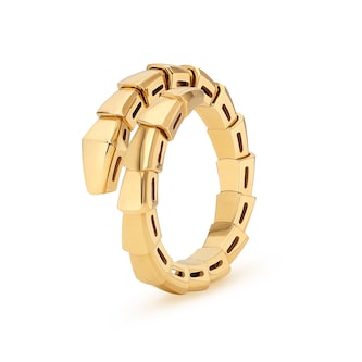 Bvlgari Jewelry 18K Yellow Gold Serpenti Viper Ring - Size M