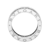 Bvlgari Jewelry 18K White Gold B.zero1 Diamond Band Ring - Size 53