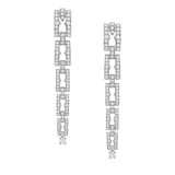 Bvlgari Jewelry 18K White Gold B.zero1 Diamond Earrings