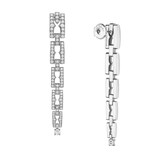 Bvlgari Jewelry 18K White Gold B.zero1 Diamond Earrings