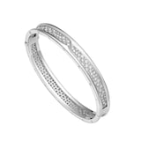 Bvlgari Jewelry 18K White Gold B.zero1 Diamond Bracelet - Medium