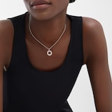 Bvlgari Jewelry 18K White Gold BVLGARI BVLGARI Diamond Necklace
