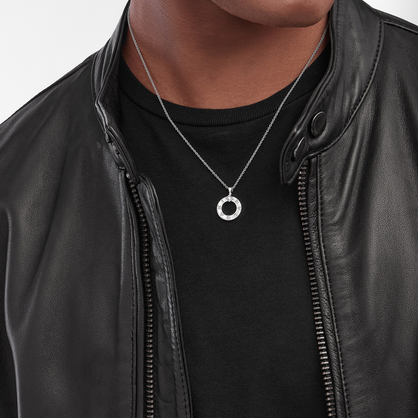 Bvlgari Jewelry 18K White Gold BVLGARI BVLGARI Diamond Necklace