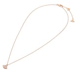 Bvlgari Jewelry 18K Rose Gold Divas Dream Diamond Necklace