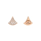 Bvlgari Jewelry 18K Rose Gold Divas Dream Diamond Earrings