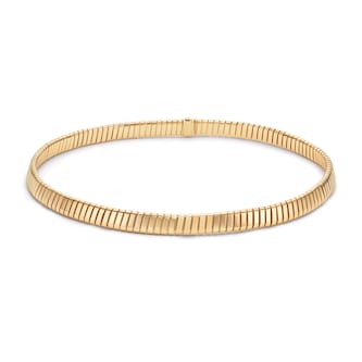 Bvlgari Jewelry 18K Yellow Gold Tubogas Necklace - Size Large Bvlgari Jewelry 18K Yellow Gold Tubogas Necklace - Size Large