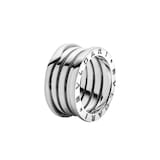 Bvlgari Jewelry 18K White Gold B.ZERO1 Four Band Ring - Ring Size 6.25