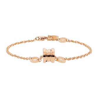 Bvlgari Jewelry 18K Rose Gold B.zero1 Bracelet - Size M/L