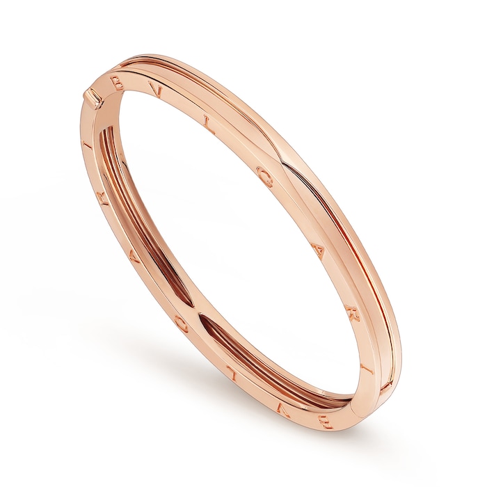 Bvlgari Jewelry 18K Rose Gold B.zero1 Bracelet - Size S/M