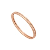 Bvlgari Jewelry 18K Rose Gold B.zero1 Diamond Bracelet - Size M/L