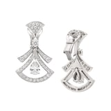 Bvlgari Jewelry 18K White Gold Divas Dream Diamond Drop Earrings