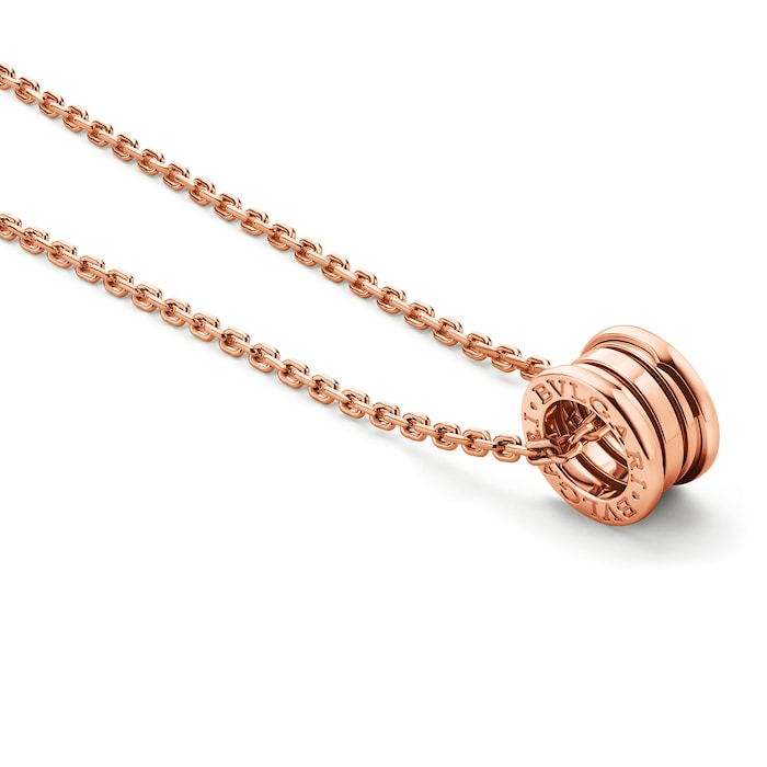 Bvlgari Jewelry 18K Rose Gold B.zero1 Necklace