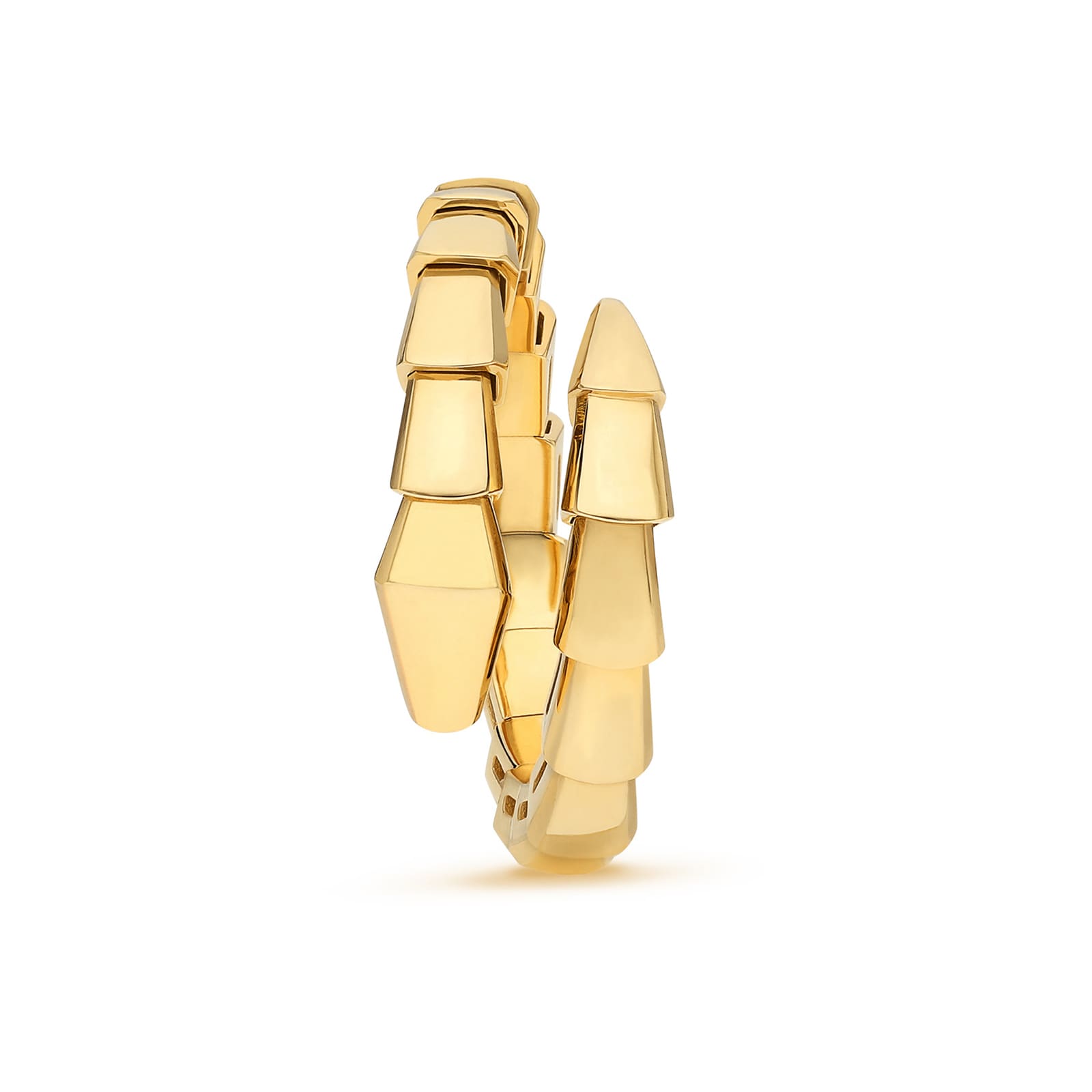 Bvlgari Jewelry 18K Yellow Gold Serpenti Viper Ring - Size XL