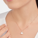 Bvlgari Jewelry 18K Rose Gold Divas Dream Diamond & Mother Of Pearl Necklace