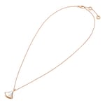 Bvlgari Jewelry 18K Rose Gold Divas Dream Diamond & Mother Of Pearl Necklace