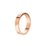 Bvlgari Jewelry 18K Rose Gold B.ZERO1 Essential Band Ring - Ring Size 6.5
