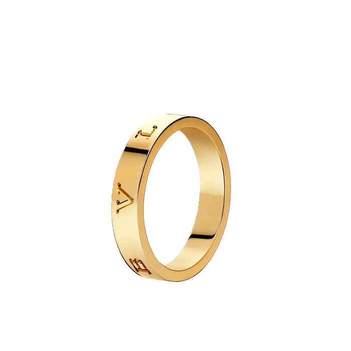 Bvlgari Jewelry 18K Yellow Gold B.ZERO1 Band Ring - Ring Size 6.25