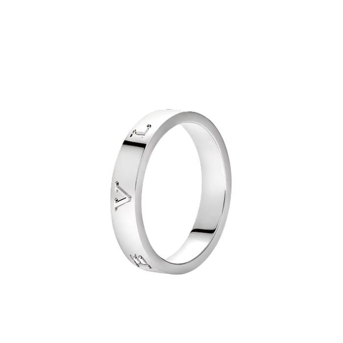Bvlgari Jewelry 18K White Gold B.ZERO1 Band Ring - Ring Size 6.75