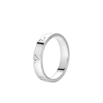 Bvlgari Jewelry 18K White Gold B.ZERO1 Band Ring - Ring Size 6.75