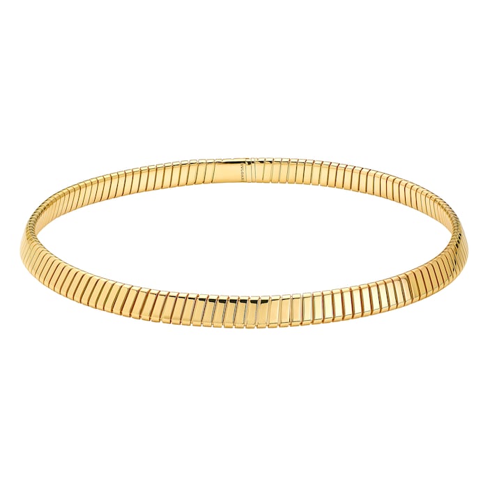 Bvlgari Jewelry 18K Yellow Gold Serpenti Tubogas Collar Necklace