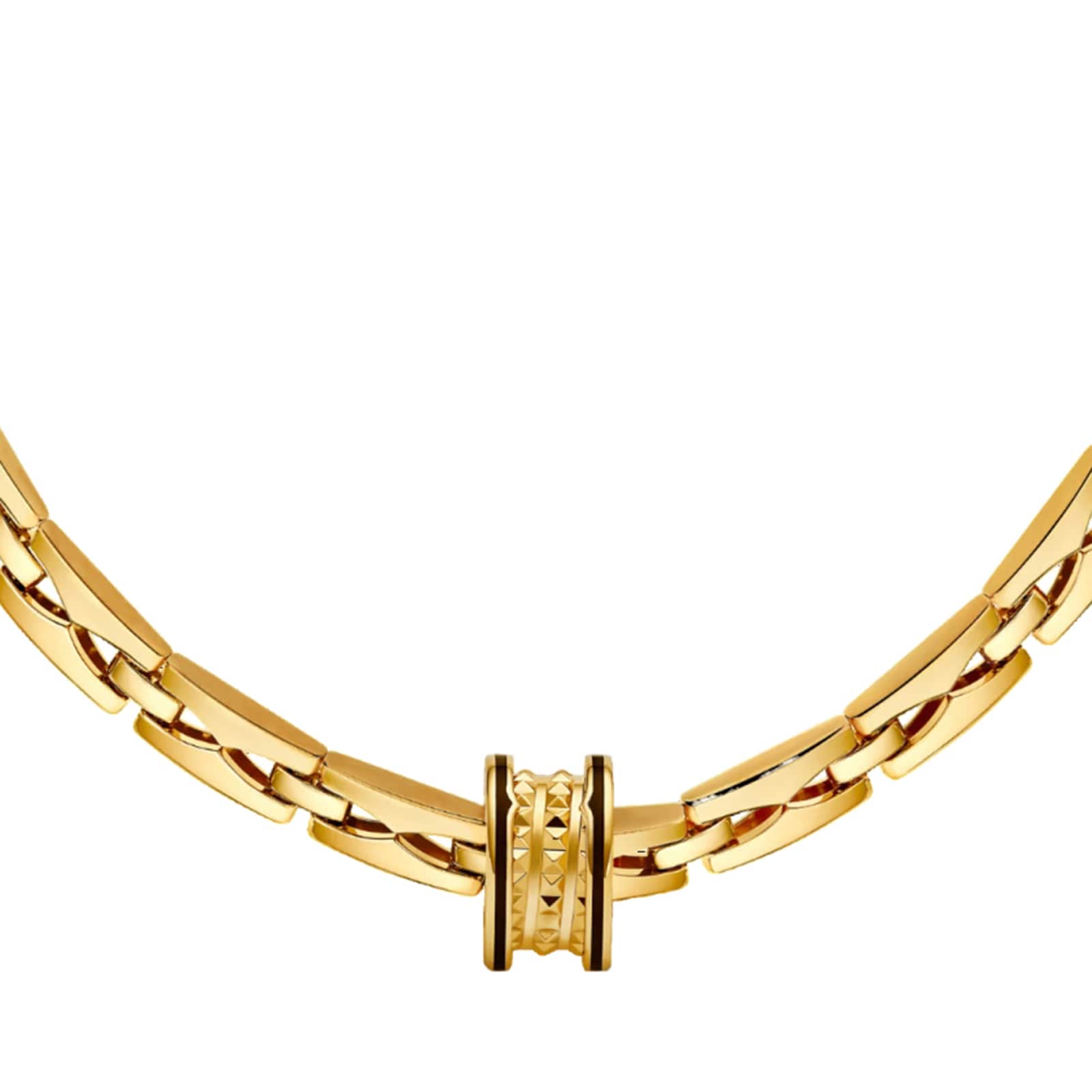 Bvlgari Jewelry 18K Yellow Gold B.Zero 1 Studded Pendant Necklace