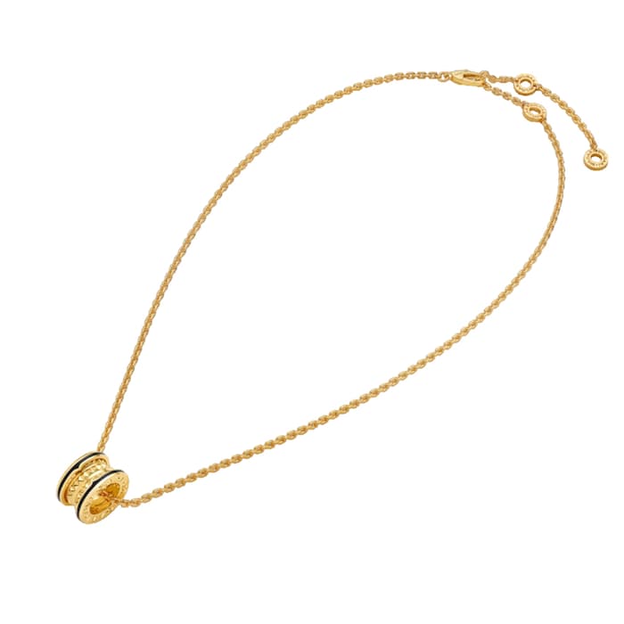 Bvlgari Jewelry 18K Yellow Gold B.Zero 1 Studded Pendant Necklace