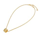 Bvlgari Jewelry 18K Yellow Gold B.Zero 1 Studded Pendant Necklace