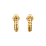 Bvlgari Jewelry 18K Yellow Gold Bvlgari Tubogas Mini Hoop Earrings