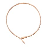 Bvlgari Jewelry 18K Rose Gold Serpenti Viper Necklace