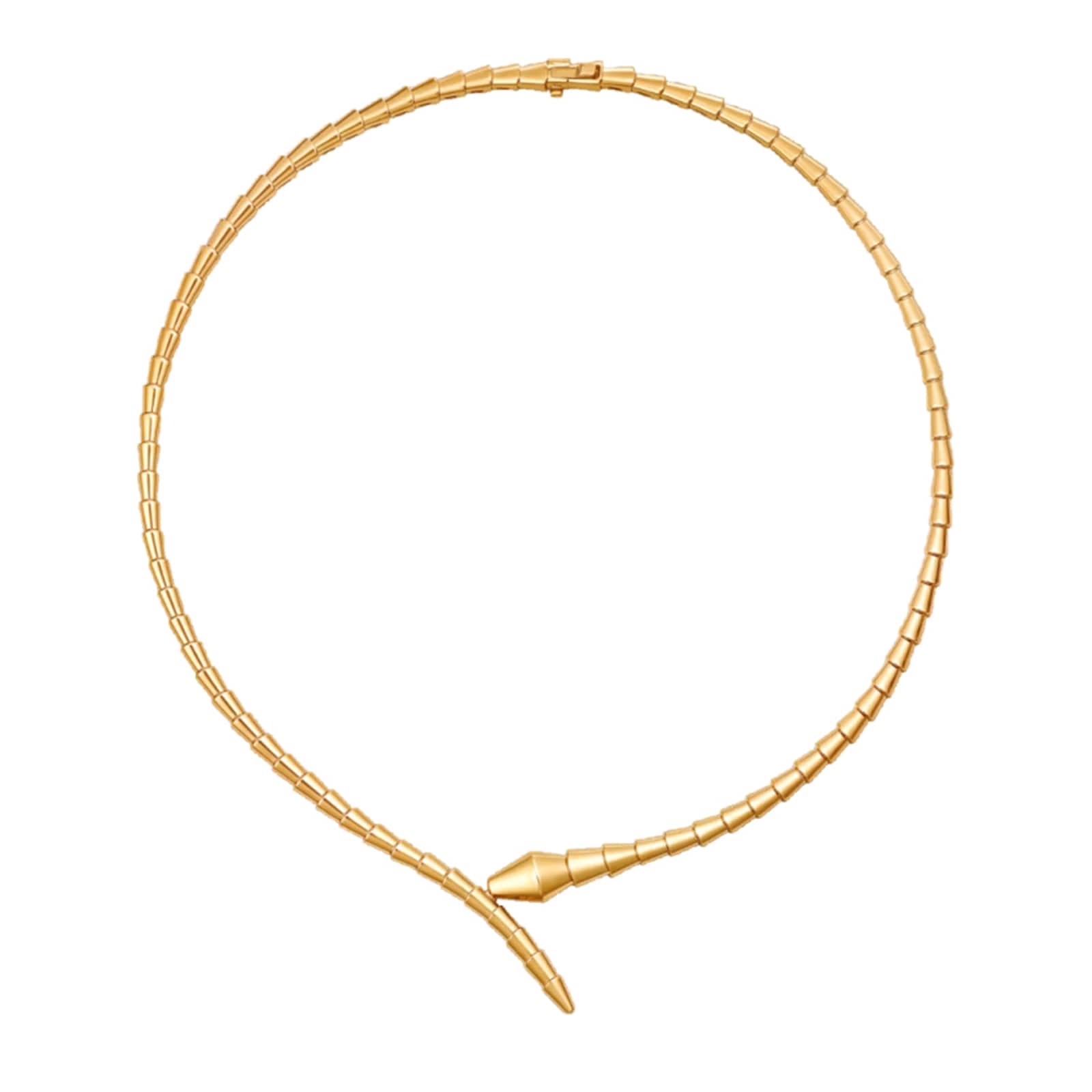 Bvlgari Jewelry 18K Yellow Gold Serpenti Viper Necklace