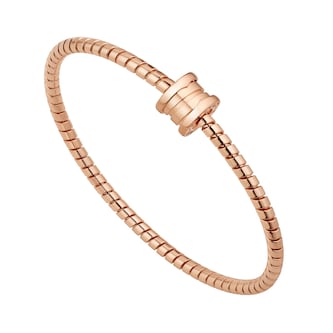 Bvlgari Jewelry 18K Rose Gold B.Zero 1 Chain Bracelet - Size 16