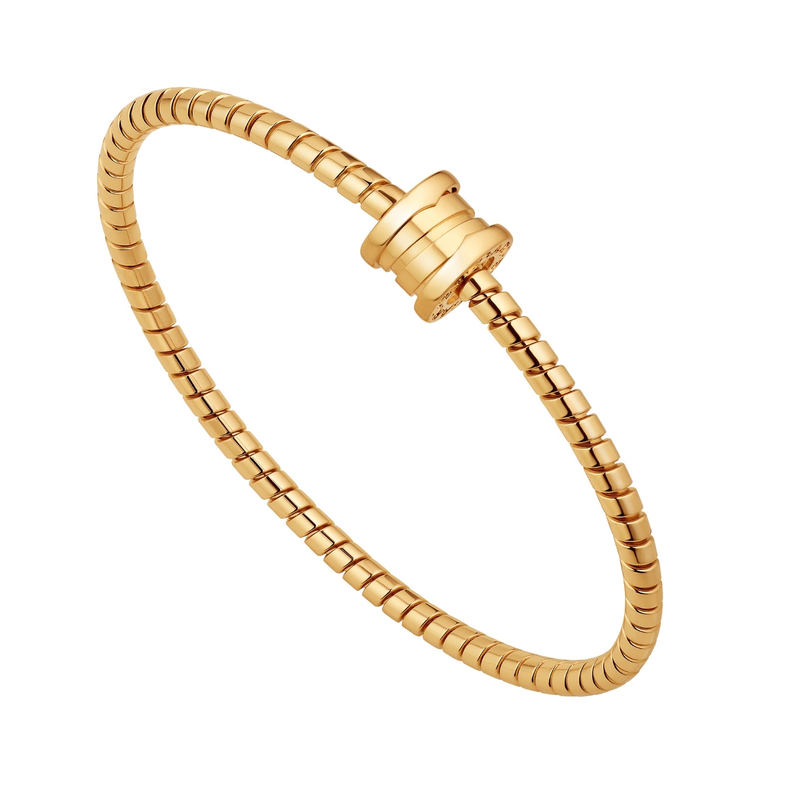 Bvlgari Jewelry 18K Yellow Gold B.Zero 1 Chain Bracelet - Size 16