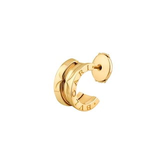 Bvlgari Jewelry 18K Yellow Gold B.Zero 1 Single Hoop Earring