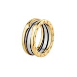 Bvlgari Jewelry 18K Yellow Gold & Steel B.Zero 1 Two Band Ring - Ring Size 6.25
