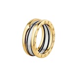Bvlgari Jewelry 18K Yellow Gold & Steel B.Zero 1 Two Band Ring - Ring Size 7