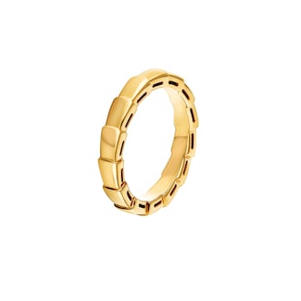 Bvlgari Jewelry 18K Yellow Gold Serpenti Viper Band Ring - Ring Size 9.75