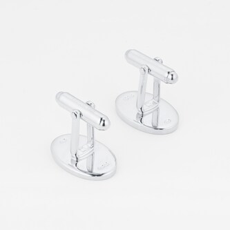 Mappin & Webb Team GB Sterling Silver Oval Cufflinks Mappin & Webb Team GB Sterling Silver Oval Cufflinks