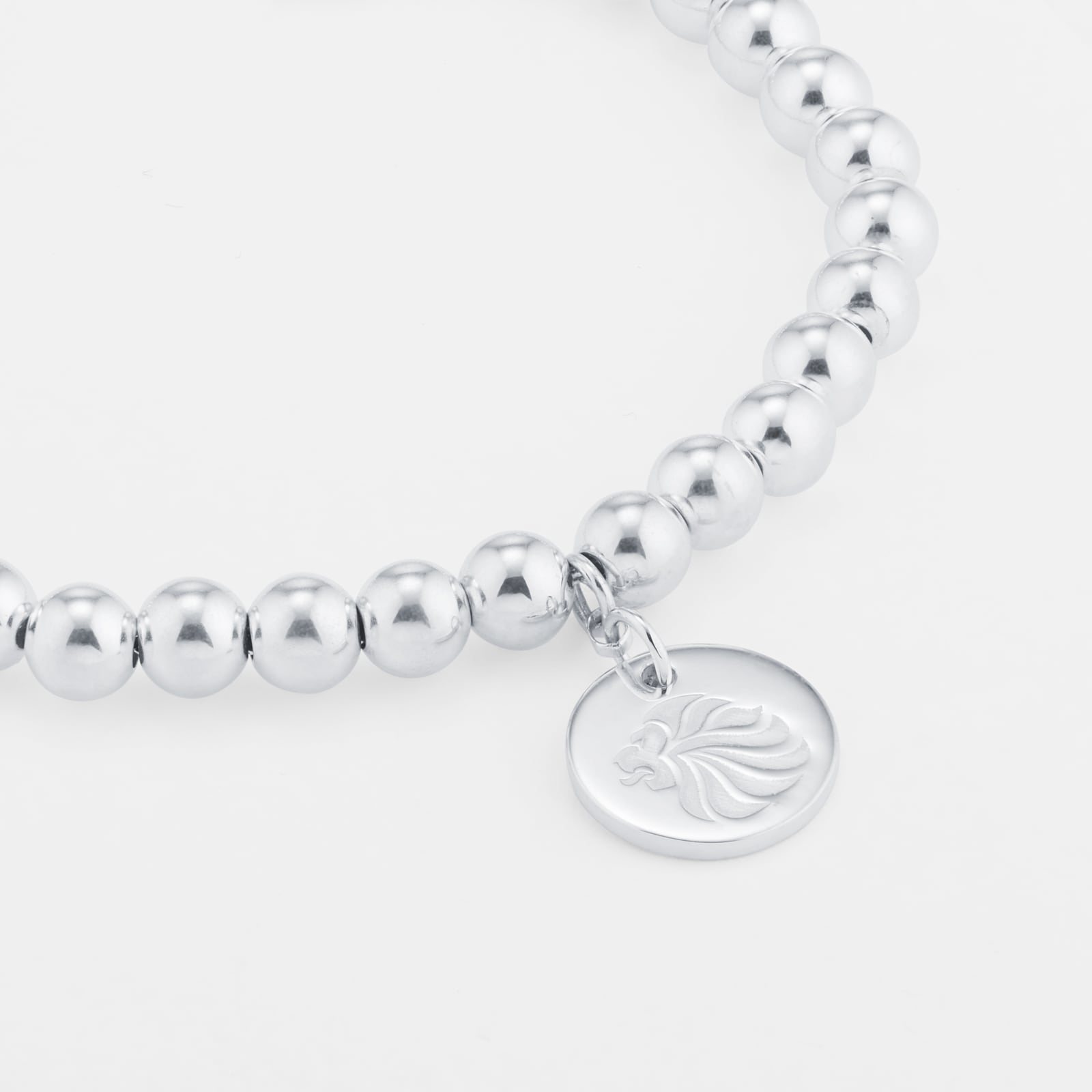 Mappin & Webb Team GB Sterling Silver Bead Bracelet