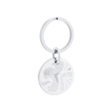 Mappin & Webb Team GB Sterling Silver Lion Head Key Ring