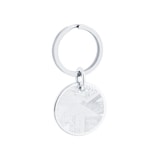 Mappin & Webb Team GB Sterling Silver Union Flag Keyring