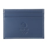 Mappin & Webb Team GB Smooth Leather 4CC Wallet - Blue