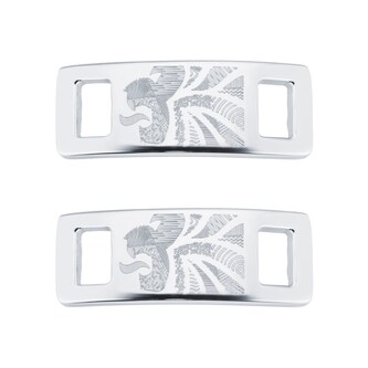 Mappin & Webb Team GB Team GB Sterling Silver Lace Locks Lion Design. Laser Engraved. Rhodium Plated Mappin & Webb Team GB Team GB Sterling Silver Lace Locks Lion Design. Laser Engraved. Rhodium Plated