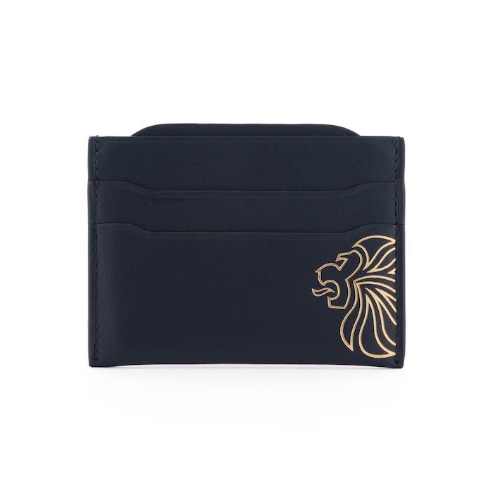 Mappin & Webb Tanner Krolle Credit Card Holder - Navy